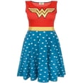 thumbnail image 1 of Wonder Woman - Vestido de Disfraz para Mujer (Rojo, Azul), 1 of 4