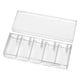 thumbnail image 1 of Bandeja de fichas Baoblaze transparente con pantalla de tapa Capacidad para 100 fichas, 1 of 6