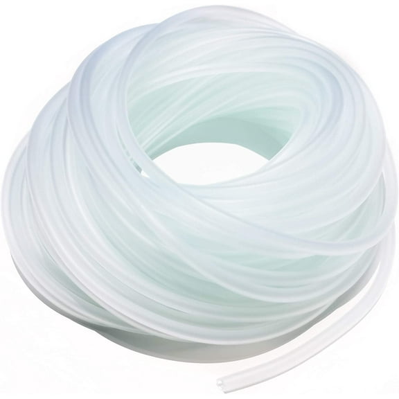 EverGrow® 25 Feet PVC- 1/4" ID Clear Vinyl Aquaponics Tubing Food Grade Multipurpose Tube