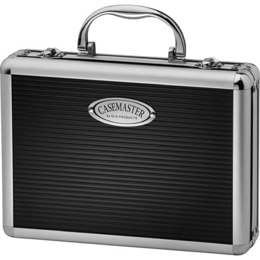 Casemaster Pro Dart Case - Leatherette Storage For 9 Darts With Foam Inserts & Accessory Pockets