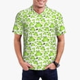 thumbnail image 1 of Fotbe Cute Frogs Camiseta Polo de Golf para Hombre con Estampado – Camisa Deportiva Transpirable con Cuello Abotonado-Small, 1 of 6