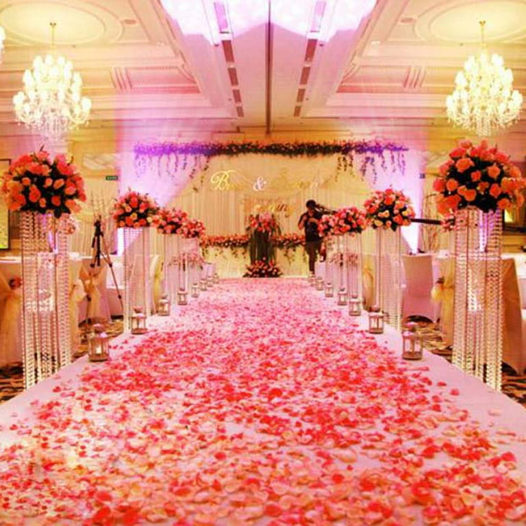 Artificial Rose Petal Wedding Flower Petal Party Romantic - Temu