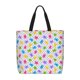 thumbnail image 1 of Fotbe Bear And Polka Dot Bolsa Tote con Estampado para Mujer, Bolsos con Cremallera, Bolsa de Hombro Casual de Gran Capacidad con Bolsillos Internos, 1 of 7