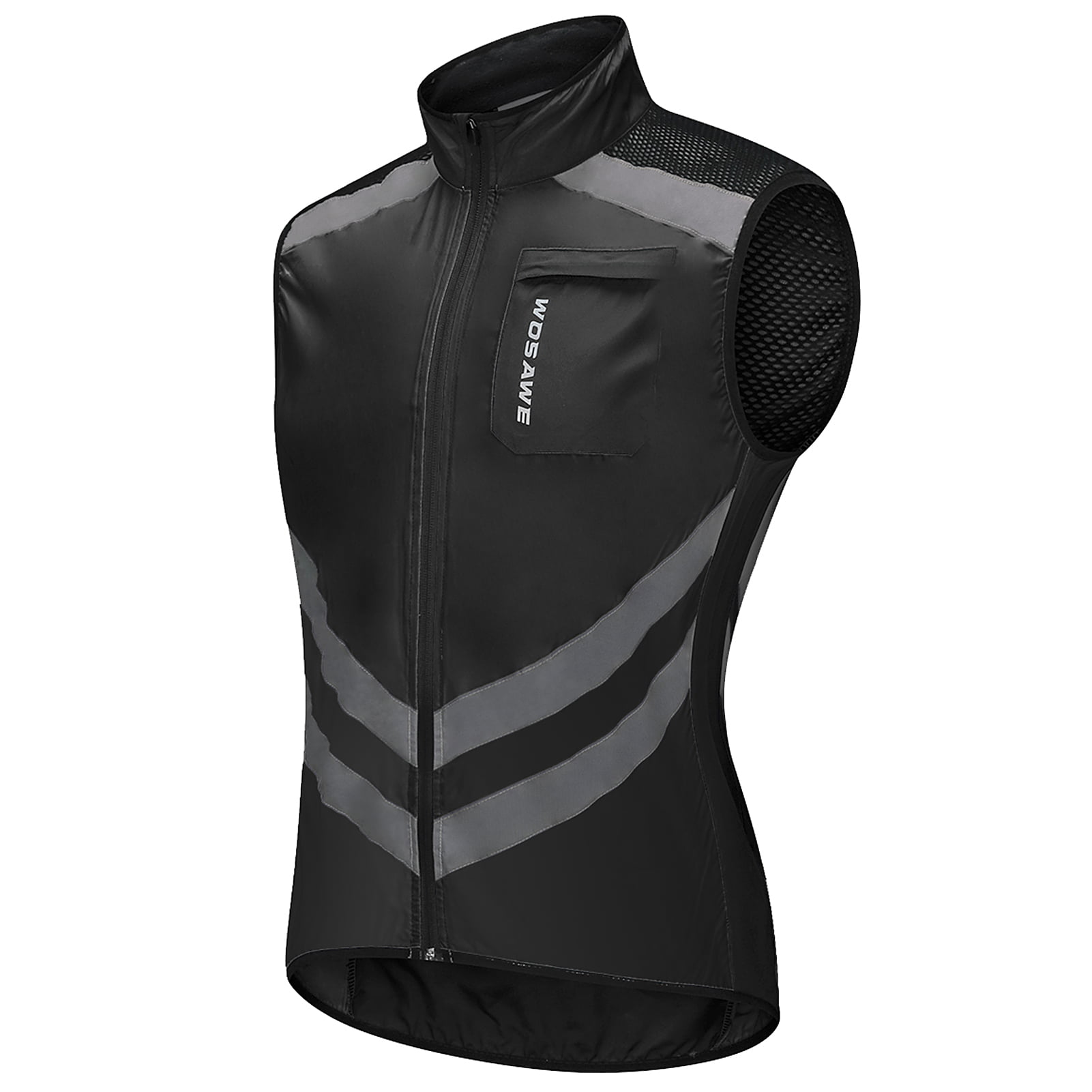 Details about   ARSUXEO Men's Ultrathin Lightweight Sleeveless Coat Jacket Running Cycling Y6V8 