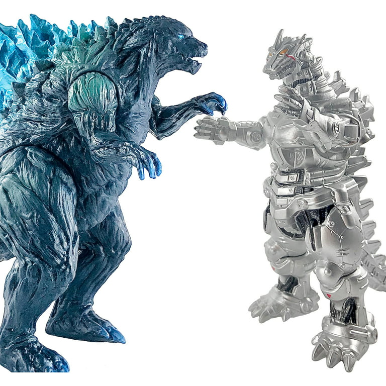  ZAVR Set of 2 Mecha Godzilla Earth MechaGodzilla Kiryu Toys,  Kaiju Universe Action Figures King of The Monsters, Carry Bag (Green) :  Everything Else