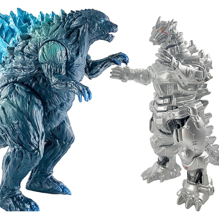 Set of 2 Godzilla Earth MechaGodzilla Figures King of The Monsters