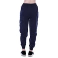 thumbnail image 4 of Moomaya Solid Striped Colorblock Sweatpants With Pocket Jogger Pants For Womens, 4 of 7