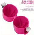 thumbnail image 3 of 2026 New Egg Opener, Egg Shell Separator for Raw Eggs Gadgets Cracker Tool, Upgrade Stainless Steel Egg Cutter Egg Cracker Tool Multifunctional Egg Cutter Multipack (Pink - 1Pcs), 3 of 6