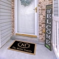 thumbnail image 1 of Dsscvnef Tapis de Bienvenue Extérieur Entrée Porte d'Entrée Tapis de Patio Mince Durable Tapis Intérieur Extérieur pour la Maison, 1 of 6