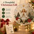 thumbnail image 7 of Christmas Pearl Diamond Art Hanging Ornament DIY Craft (Style 5, 8in) | Angel Scene Pearl Diamond Suncatcher, 3D Mixed-Size Pearls and Complete DIY Craft for Windows, Trees, Holiday Gifts, 7 of 7