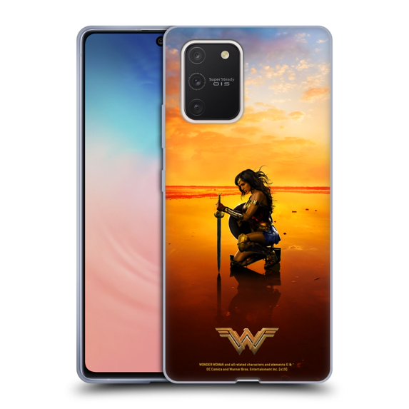 Head Case Designs Officially Licensed Wonder Woman Movie Posters Sword And Shield Soft Gel Case Compatible with Samsung Galaxy S10 Lite