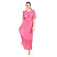 thumbnail image 5 of Vestido plisado Roman Fashion /Juvenil, 738 (Fiusha) fucsia M, 5 of 5