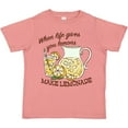 thumbnail image 3 of Inktastic When Life Gives You Lemons, Make Lemonade Boys or Girls Toddler T-Shirt, 3 of 5