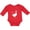 Red, variant on Inktastic French Goose Says Honque Boys or Girls Long Sleeve Baby Bodysuit