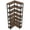 Rustic Brown, variant on Canddidliike 7-Tier Corner Bookshelf, Industrial Corner Etagere Bookcase, Bookshelf for Indoor as Home, Gray
