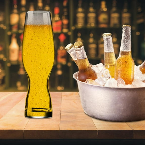 WUXIAB Waist-High Cup Clear Hard Plastic Cups/Party Champagne Flute,Tumbler Wine Cup,Cocktail Drinking Glass,Beer Soda Glass,Party Drinking Cup,Home Bar Glassware,Versatile Drinkware Cup F 390Ml