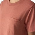 thumbnail image 4 of Dickies Women's Heavyweight Short Sleeve Pocket T-Shirt, Red Rock Heather, L, 4 of 5