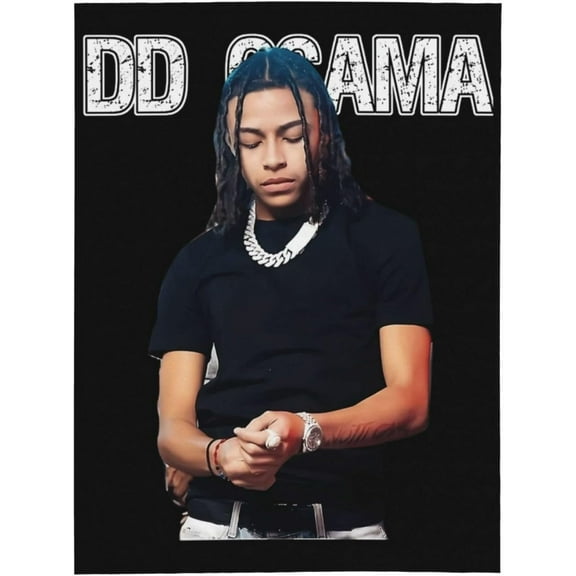 Dd Hip Hop Osama Flannel Blanket Air Conditioning Blanket Nap Blanket Sofa Throw Blanket Throw Blankets 50"X40"