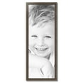 thumbnail image 2 of ArtToFrames 16" x 44" Muted Silver Picture Frame, 16x44 inch Silver Wood Poster Frame (WOM-4626),  Pack, 2 of 8