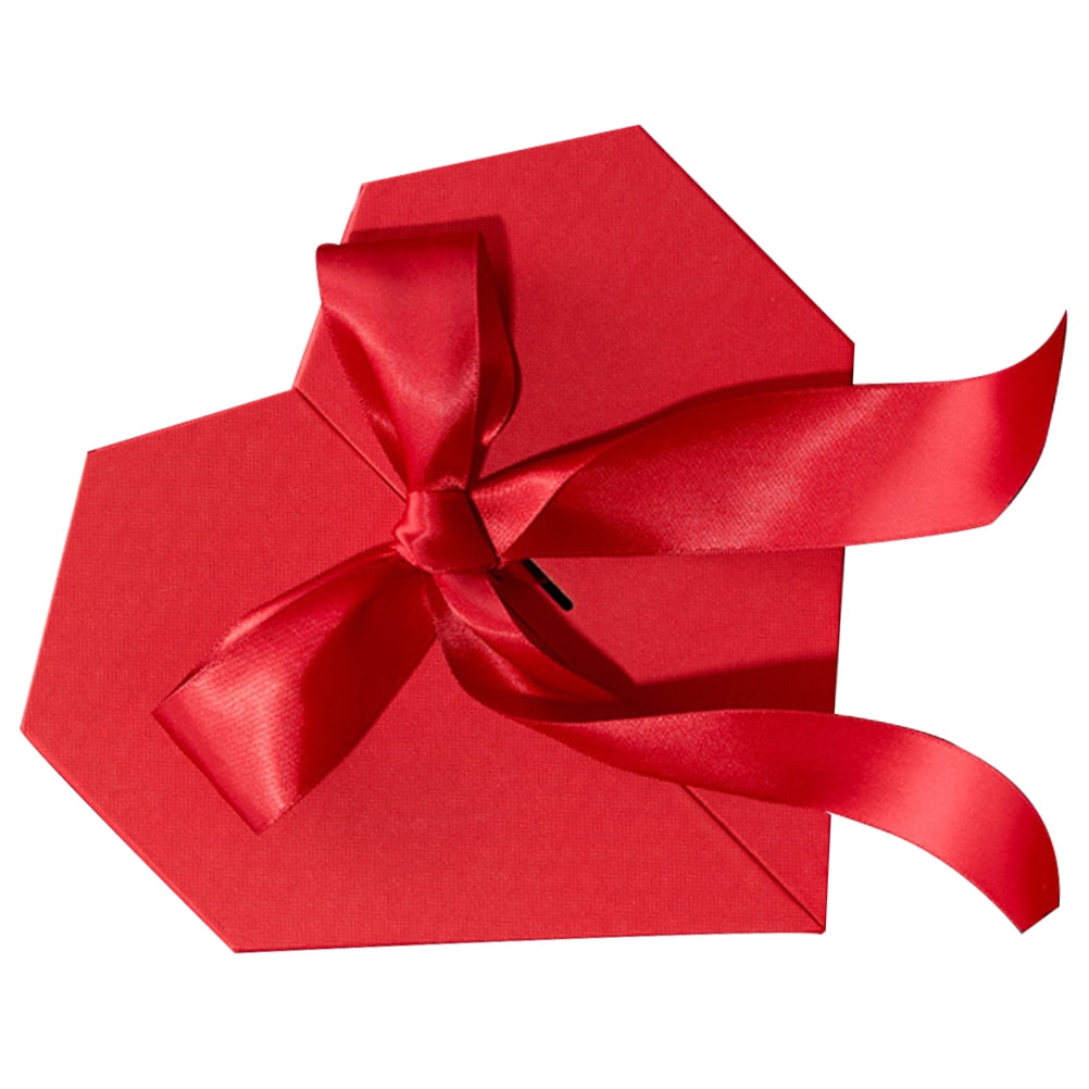 1pc Lovely Gift Package Box Chic Wedding Loving Heart Shape Gift Storage Box 