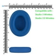 thumbnail image 6 of Geekria QuickFit Replacement Ear Pads for Beats Studio 3 Wireless (A1914) Headphones Ear Cushions, Repair Parts (Blue), 6 of 6