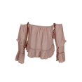 thumbnail image 2 of American Rag Juniors Off The Shoulder Top  Rose L, 2 of 3