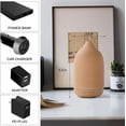 thumbnail image 6 of Essential Oil Diffusers, Aromatherapy Diffuser for Essential Oils, 100ml Ceramic Oil Diffusers for Large Room - 5 Timers, Warm Ambient Light, Auto-Off, 6 of 14