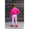thumbnail image 3 of Outfit Disney: sudadera y leggings con volantes de Minnie Mouse para niñas, 3 of 8