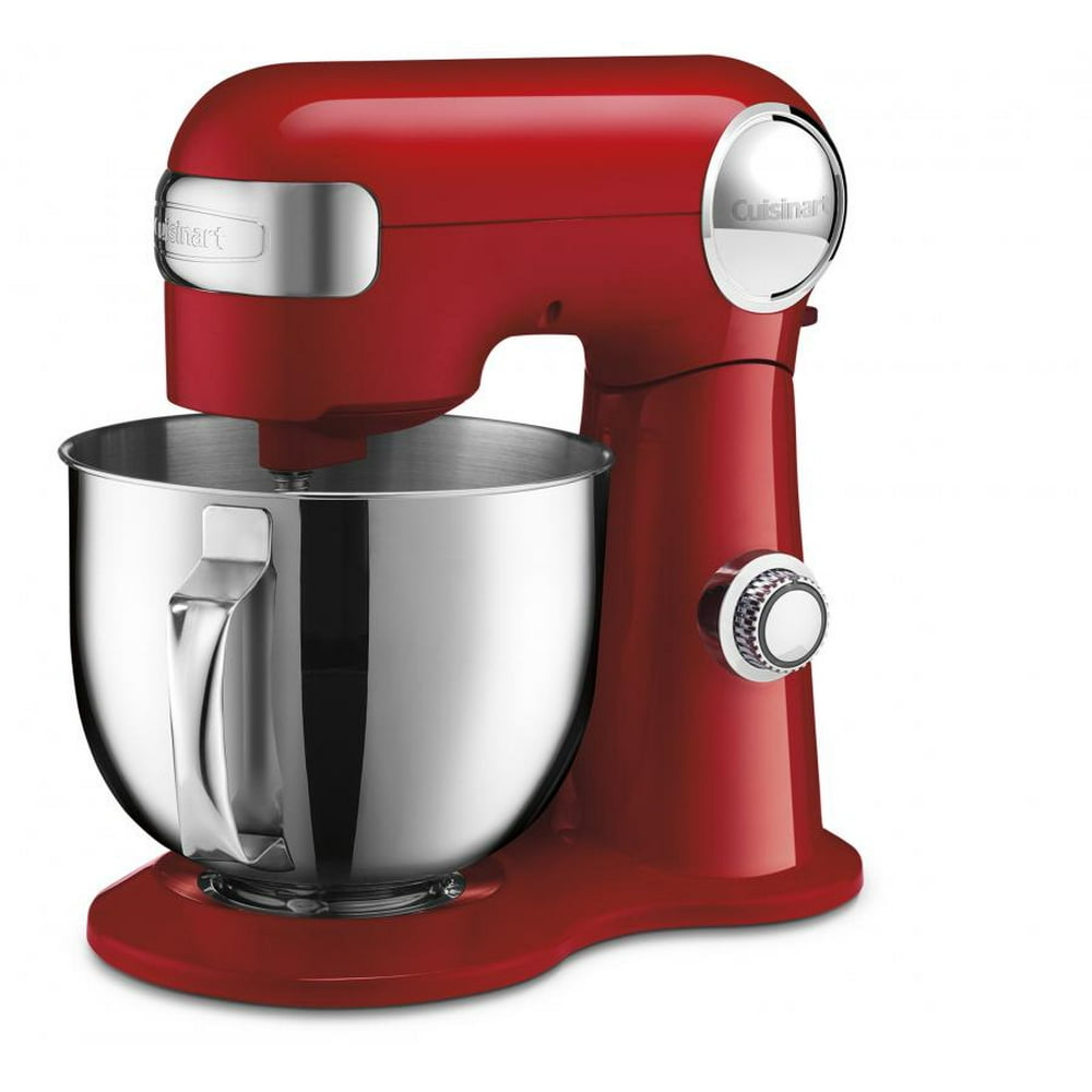 Cuisinart Precision Master 5.5 Quart Stand Mixer, Red