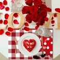 thumbnail image 5 of Decoraciones para San Valentín, adornos para San Valentín, regalos para San Valentín, manteles individuales con temática de San Valentín, manteles individuales para decoración de fiestas, manteles ind, 5 of 5