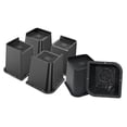 thumbnail image 2 of Furniture Risers Square Furniture Leg Extenders Home Bedding Sofa Desk Table Bed 6Pcs, 2 of 7