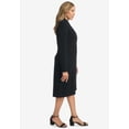thumbnail image 5 of Jessica London Women's Plus Size Double Breasted Jacket Dress, 5 of 6