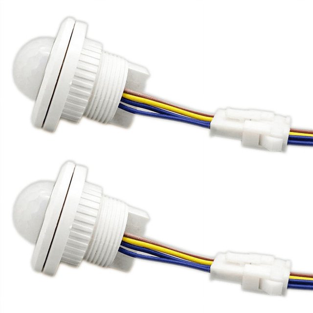 3X Mini PIR Infrared Motion Sensor Detection 220V Adjustable Time Infrared Automatic LED Light Witch
