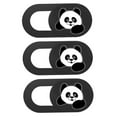 thumbnail image 4 of WHAMVOX 3Pcs Web Camera Cover for General Users Black ABS Version, 4 of 8