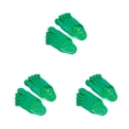 thumbnail image 1 of Qarigey Zapatillas divertidas de PVC para pies descalzos, zapatos para niños, mujeres y hombres, adultos, verde Type1 NO1, 1 of 6