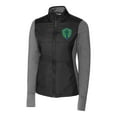 thumbnail image 2 of Women's-Cutter & Buck  Black Seattle Sounders FC Stealth Hybrid Quilted Full-Zip Windbreaker Jacket, 2 of 3