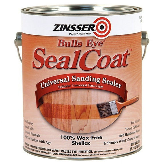 6-Pack of 1 gal Zinsser 851 Clear SealCoat Universal Sanding Sealer