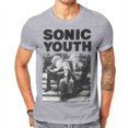 thumbnail image 3 of Camiseta de cuello redondo con póster vintage de Sonic Youth, camiseta clásica de algodón puro, camisetas para hombre, individualidad, gran oferta, 3 of 5