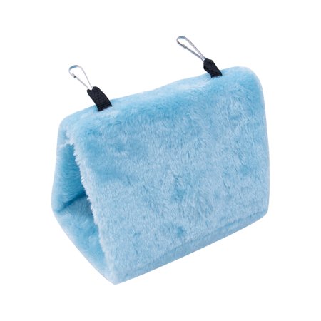 Soft Plush Snuggle Hanging Cave Parrot Swing Bird Toy Cage Hammock Pet Bird Bunk Bed Cages Nests