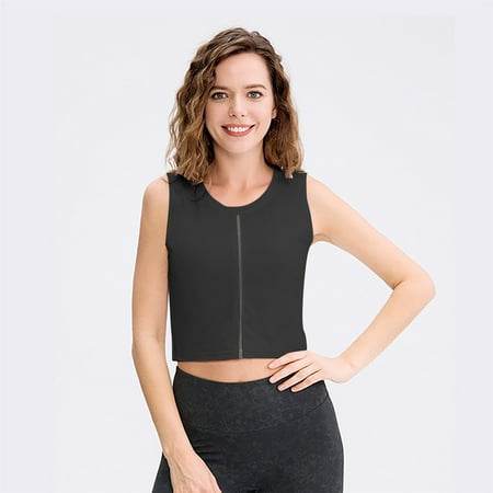 

dmqupv Slim Women Camisole Polyester Swallowtail Outdoor Woman 2 X Tops Women Black Small