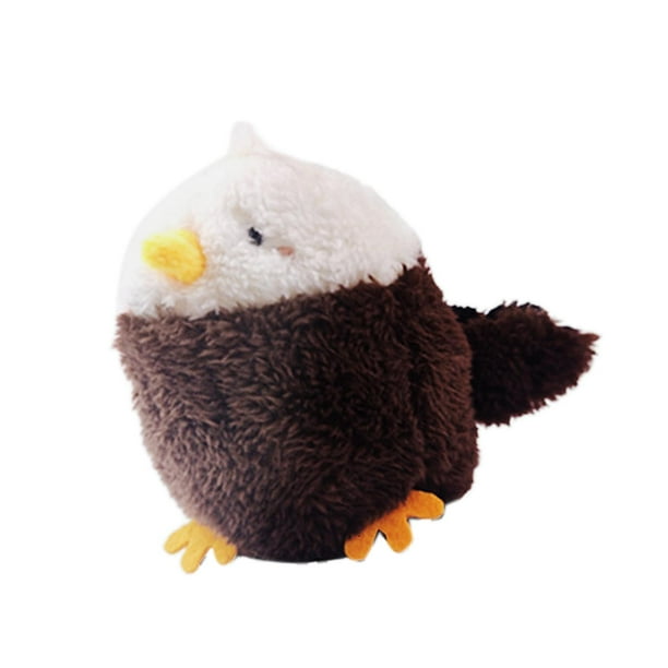 Pelota chirriante para gatos, suministros para mascotas, peluche para entrenamiento de gatos de interior, carga USB, hierba gatera águila