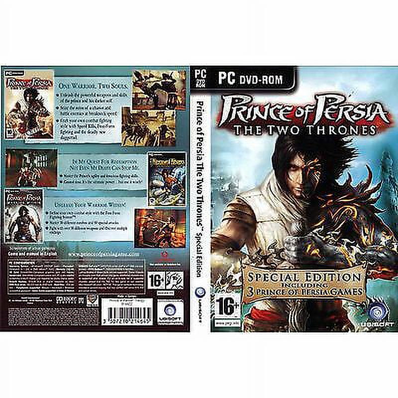 Prince of Persia Two Thrones (Special Edition 3 PC Games) The Two Thrones +  The Sands of Time + Warrior Within 