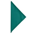 thumbnail image 2 of Ultimate Textile (10 Dozen) Poly-cotton Twill 17 x 17-Inch Cloth Napkins - for Restaurant and Catering, Hotel or Home Dining use, Teal, 2 of 3