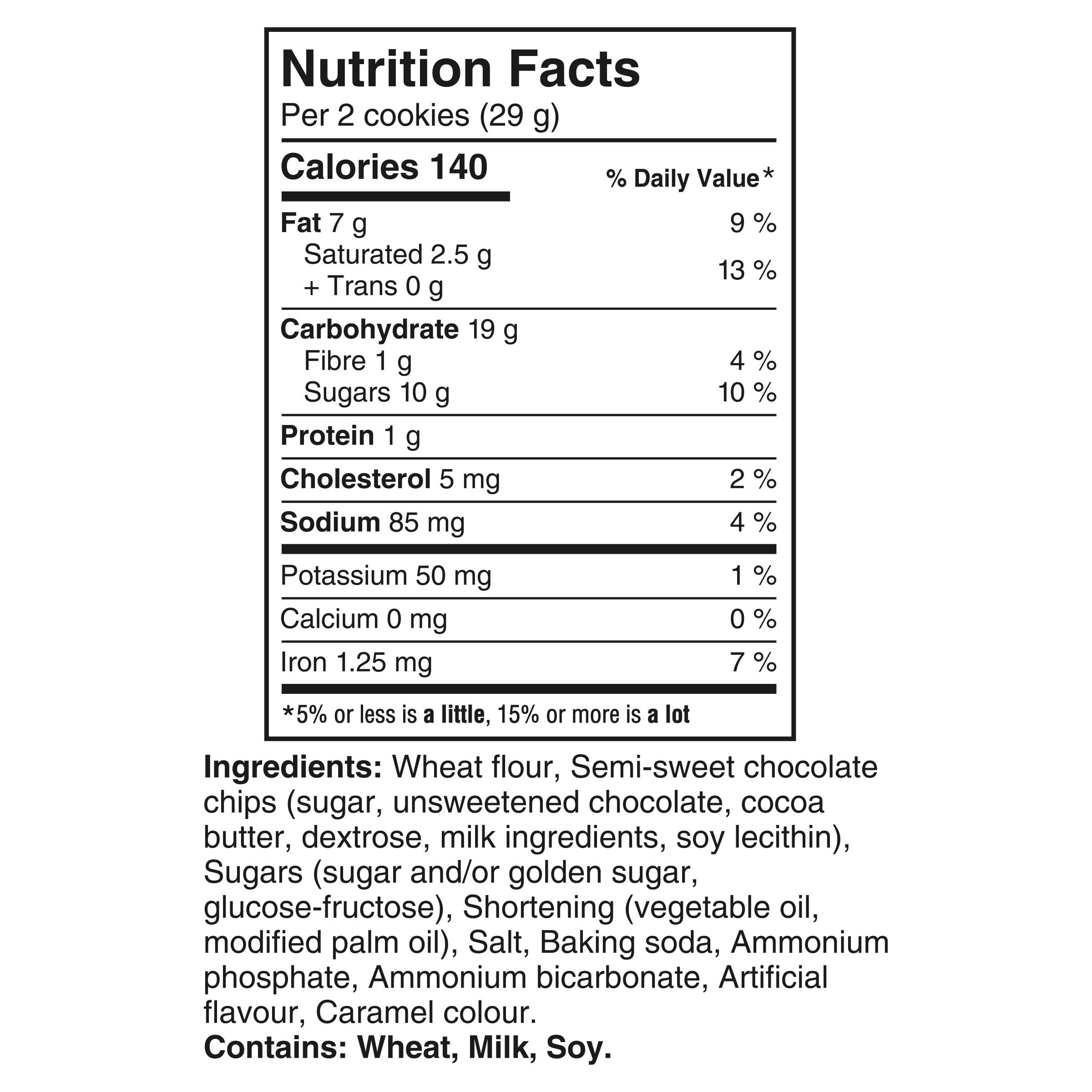 Chips Ahoy! Original Chocolate Chip Cookies, 1 Family Size Resealable Pack