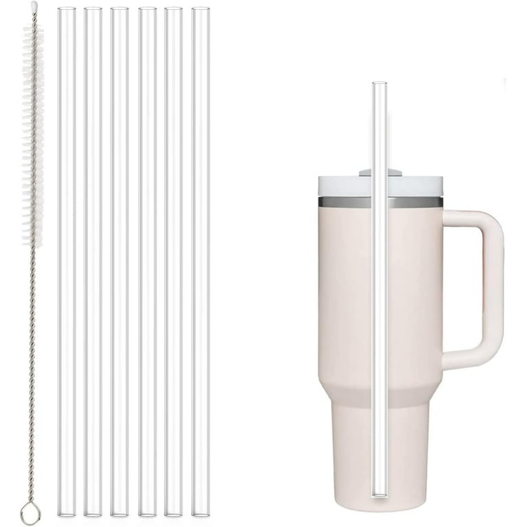  6pcs Replacement Straws for Stanl-ey 40 oz 30 oz Cup