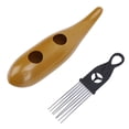 thumbnail image 1 of Guiro Instrument, Metal Guiro Abrasion Resistant  for Performances, 1 of 7
