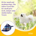 thumbnail image 1 of Dog Bandanas Clothes for Small Dogs Saliva Towel Scottish Theme Neckerchief Bow Tie Collars Reversible Bibs Decor Kerchief Set Type 2, 1 of 7