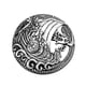thumbnail image 4 of Escudo medieval Broches Pin Capa Chal Pin Joyería 6 Hugo Vintage Viking Norse Broche, 4 of 9