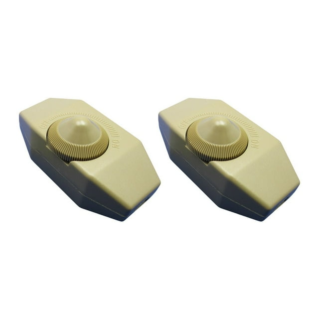 Rotary Dimmer Switch for LED and Incandescent Bulbs Adjustable Control