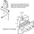 thumbnail image 3 of Prime-Line Produits m 6053 Support de Porte de Douche et Rouleau, Sans Cadre, 3 of 4